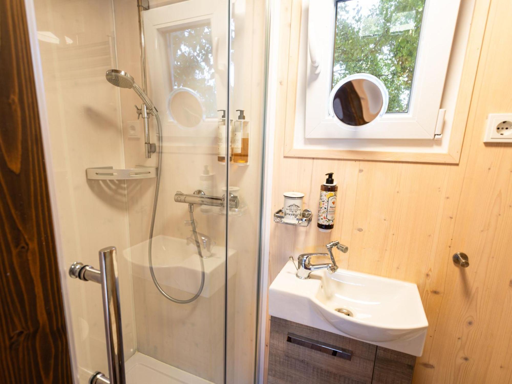 Tiny House Auf Der Alpaka Farm Villa Rubkow Luaran gambar