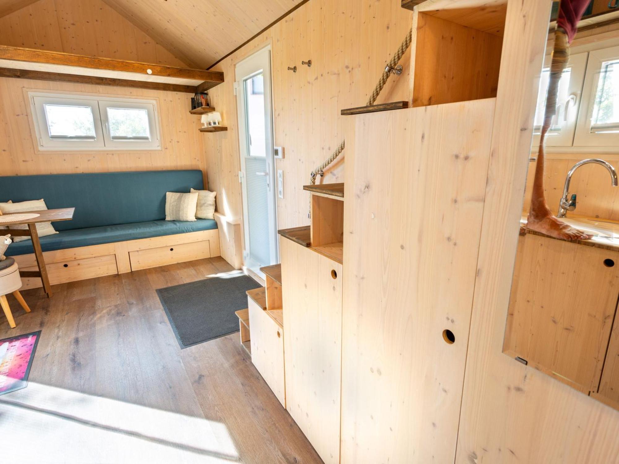Tiny House Auf Der Alpaka Farm Villa Rubkow Luaran gambar
