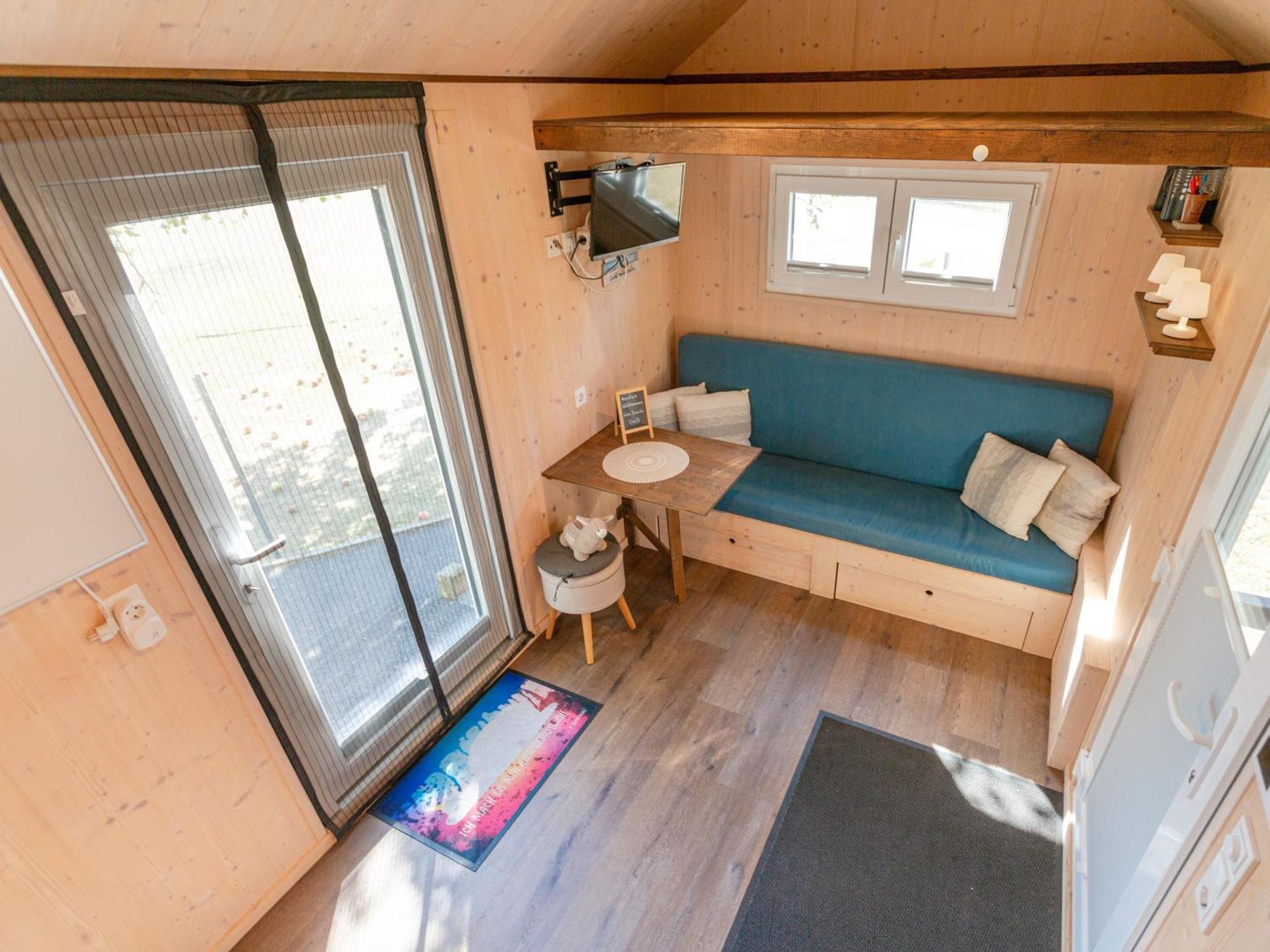 Tiny House Auf Der Alpaka Farm Villa Rubkow Luaran gambar