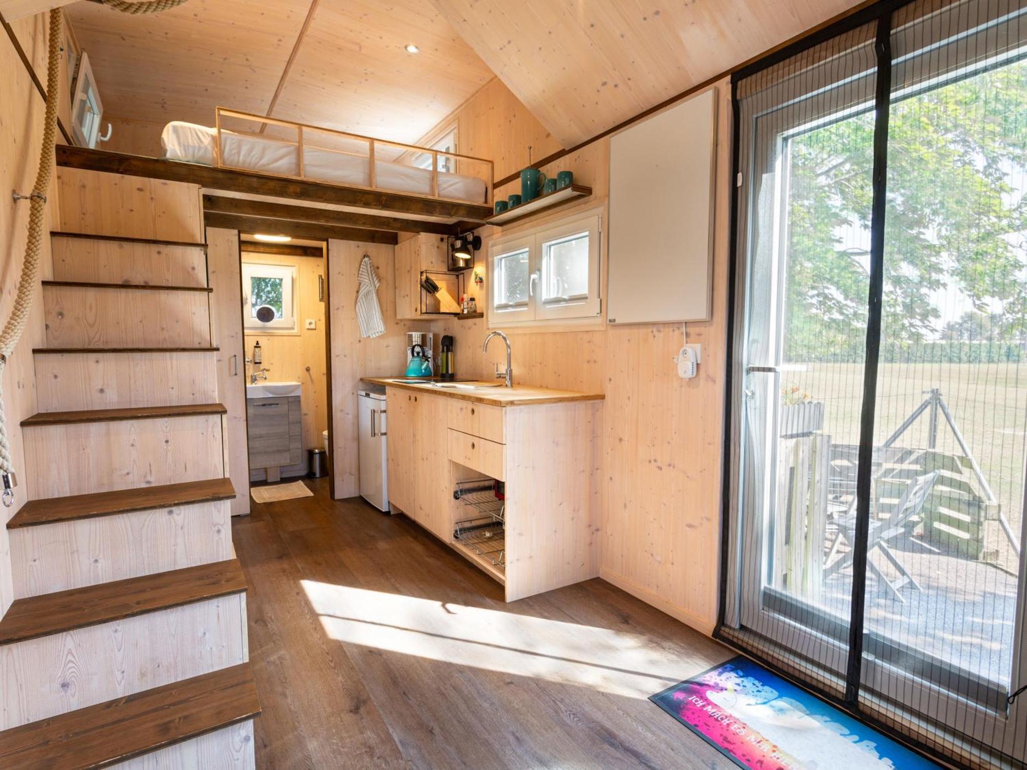 Tiny House Auf Der Alpaka Farm Villa Rubkow Luaran gambar